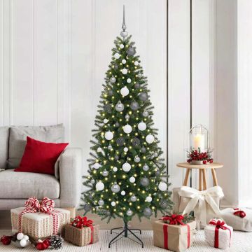 Albero di Natale artificiale Verde 180 cm PE e PVC