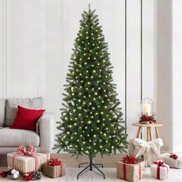 Albero di Natale artificiale Verde 210 cm PE e PVC
