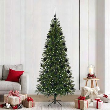 Albero di Natale artificiale Verde 210 cm PE e PVC