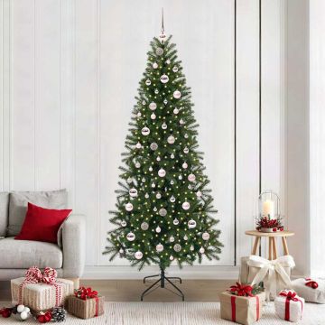 Albero di Natale artificiale Verde 210 cm PE e PVC