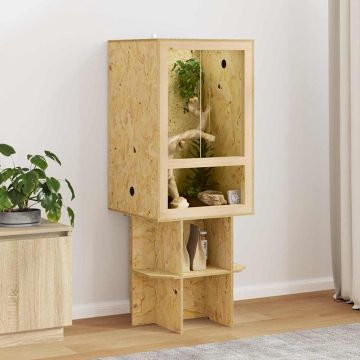 Terrario Marrone 50 x 50 x 130 cm OSB