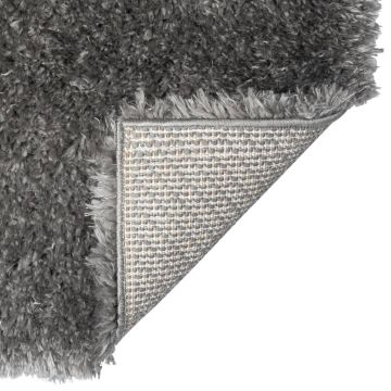 Tappeto Shaggy a Pelo Lungo Antracite 160x230 cm 50 mm