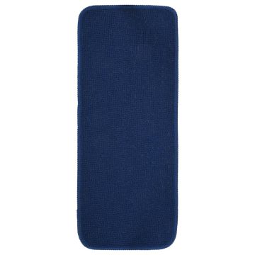 Tappetini per Scale 15 pz 60x25cm Blu Antiscivolo Rettangolari