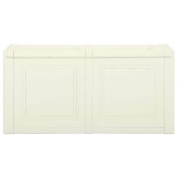 Baule per Cuscini Vaniglia 86x40x42 cm 85 L