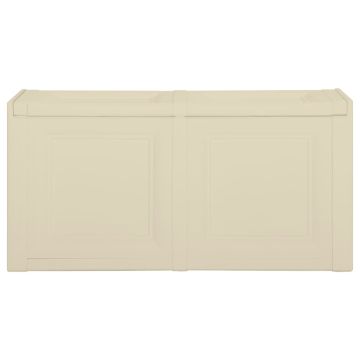 Baule per Cuscini Bianco 86x40x42 cm 85 L