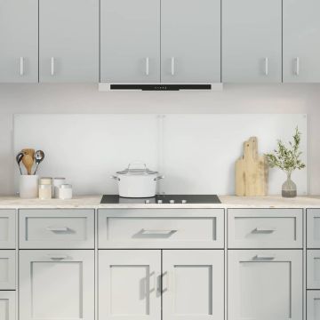Schienale da cucina 2 pz Trasparente 90 x 50 cm vetro temperato