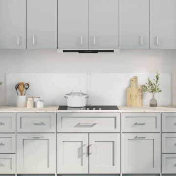Schienale da cucina 2 pz Trasparente 100 x 40 cm