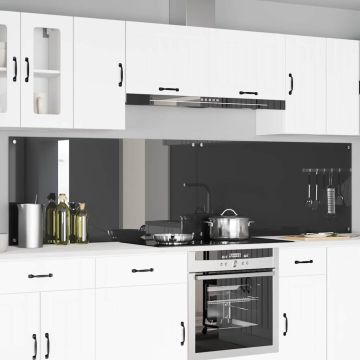 Schienale da cucina 2 pz Grigio scuro 120 x 60 cm