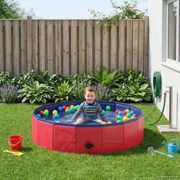 Piscina per bambini Ø 80 x 20 cm Rotondo per Bambino per Rosso