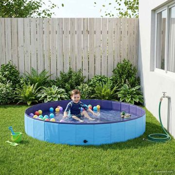 Piscina per bambini Ø200 x 30 cm Rotondo per Bambino per Blu