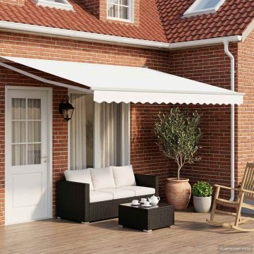 Tettuccio Elettrico Retrattile Bianco 5 x 3 m