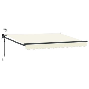 Tettuccio Elettrico Retrattile Crema 3,5 x 2,5 m