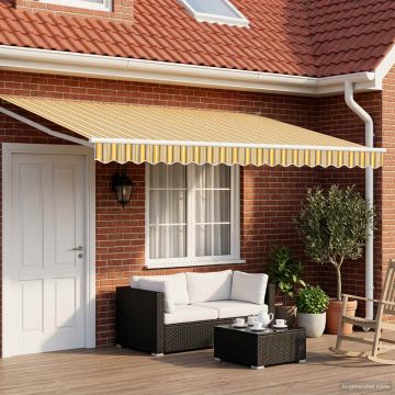 Tettuccio Elettrico Retrattile 4,5 × 3 m