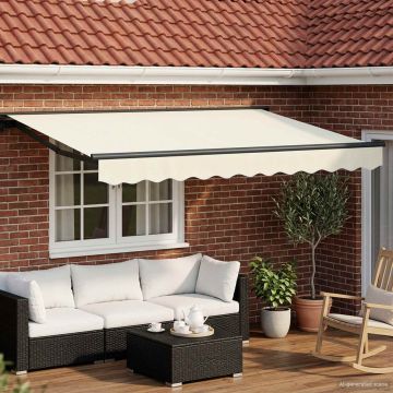 Tettuccio Elettrico Retrattile Crema 3,5 x 2 m
