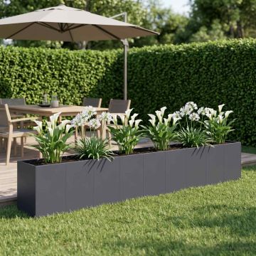 Vaso da giardino Antracite 360 x 40 x 60 cm
