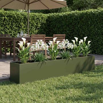 Vaso da giardino Verde Oliva 360 x 40 x 60 cm