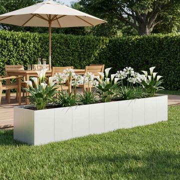 Vaso da giardino Bianco 360 x 80 x 60 cm