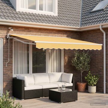 Tettuccio Elettrico Retrattile Sabbia 2,5 x 2 m
