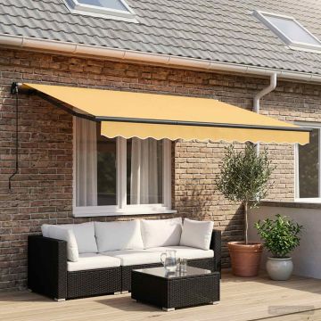 Tenda retrattile Sabbia 3,5 x 2 m Tessuto