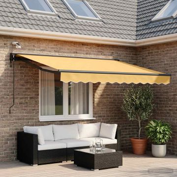 Tettuccio Elettrico Retrattile Sabbia 3 x 2,5 m