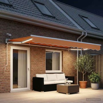 Tettuccio Elettrico Retrattile Sabbia 4 × 3 m
