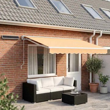 Tettuccio Elettrico Retrattile Sabbia 5 × 3,5 m