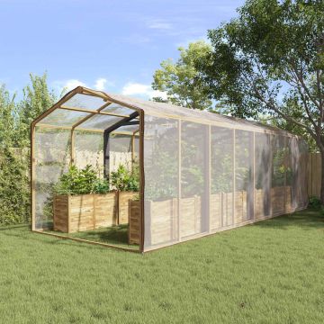 Copertura per Piante Trasparente 8 x 8 m PE