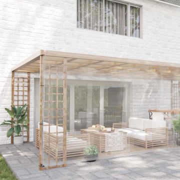 Copertura per Piante Trasparente 5 x 12 m PVC