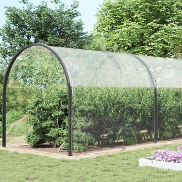 Copertura per Piante Trasparente 8 x 8 m PVC