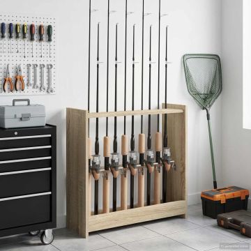Supporto per stecche da biliardo Legno ingegnerizzato Sonoma