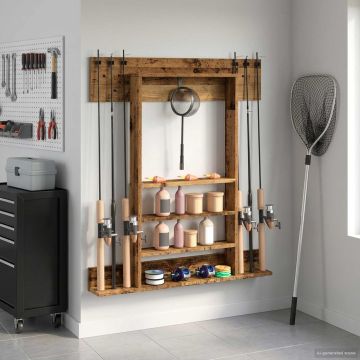 Supporto per stecche da biliardo Legno ingegnerizzato