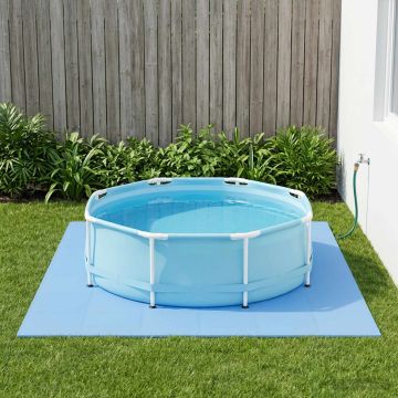 Tappetino per piscina 6 pz Blu 2,16 m² Schiuma EVA