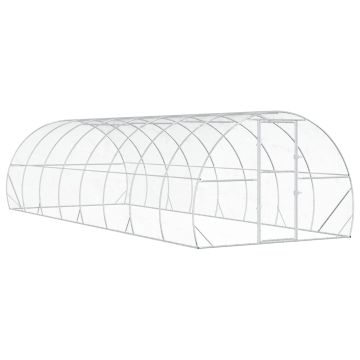 Pollaio Argento 800 x 300 x 200 cm Acciaio zincato