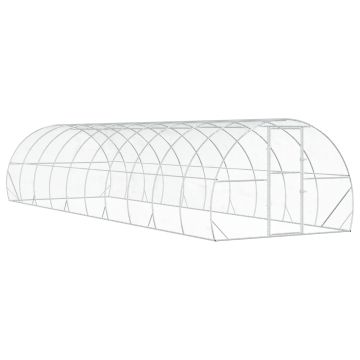 Pollaio Argento 1000 x 300 x 200 cm Acciaio zincato