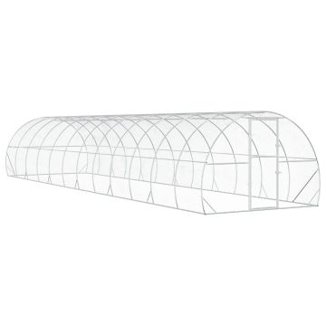 Pollaio Argento 1200 x 300 x 200 cm Acciaio zincato