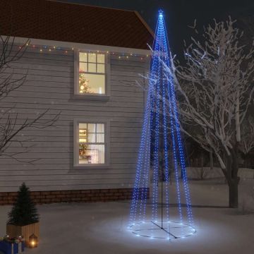 Albero di Natale a Cono Blu 1134 LED 230x800 cm