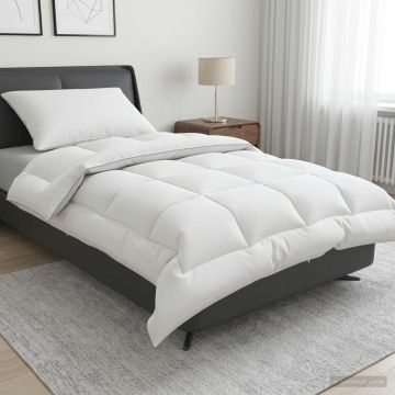 Set di piumone e cuscini 2 pz 137x200 cm 4 stagioni 220 GSM