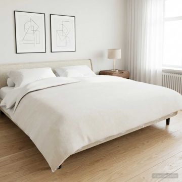 Coperta Ponderata Bianco 200 x 220 cm 9 kg 100% Cotone 205T