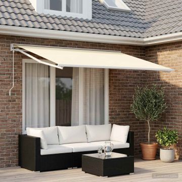 Telo di ricambio per tenda da sole Crema 300 x 250 cm