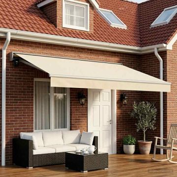Telo di ricambio per tenda da sole Crema 500 × 300 cm