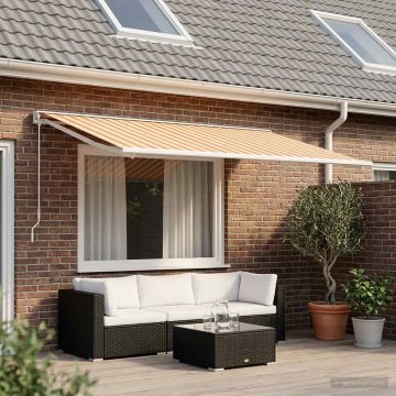 Telo di ricambio per tenda da sole Multicolore 600 × 350 cm