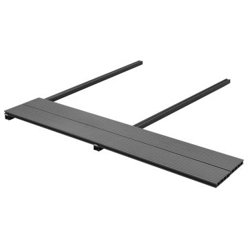 Pavimento da Deck 108 pz Grigio WPC