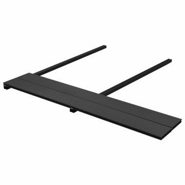 Pavimento da Deck 30 pz Nero WPC