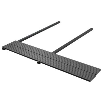 Pavimento da Deck 48 pz Grigio WPC