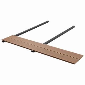 Pavimento da Deck 60 pz Teak riciclato WPC