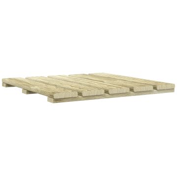 Piastrella per Decking 30 pz Verde 50 x 50 cm