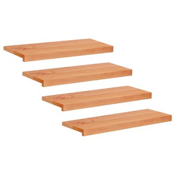 Tappeti per scale 4 pz 70 x 25 x 2 cm Vernice