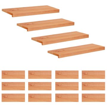 Tappeti per scale 16 pz 70 x 25 x 2 cm Vernice