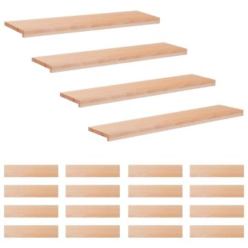 Tappeti per scale 20 pz 110 x 25 x 2 cm Naturale