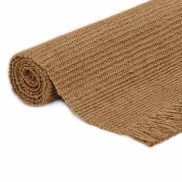 Tappeto con Nappe 160x230 cm Iuta